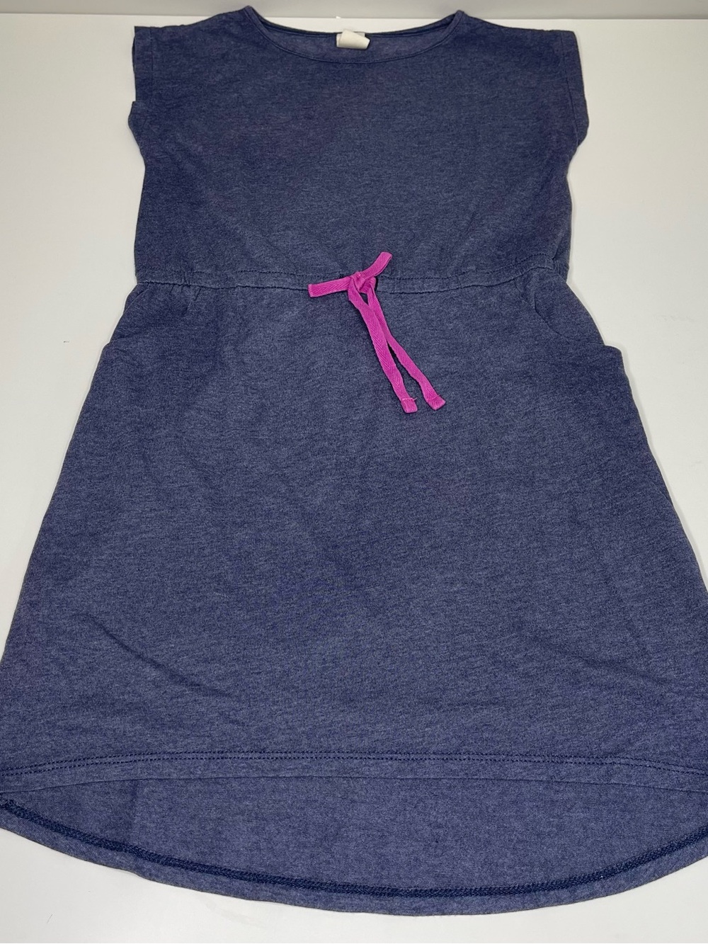 Tucker + Tate Cap-Sleeve Knit Dress (Navy) Girl's Size 8